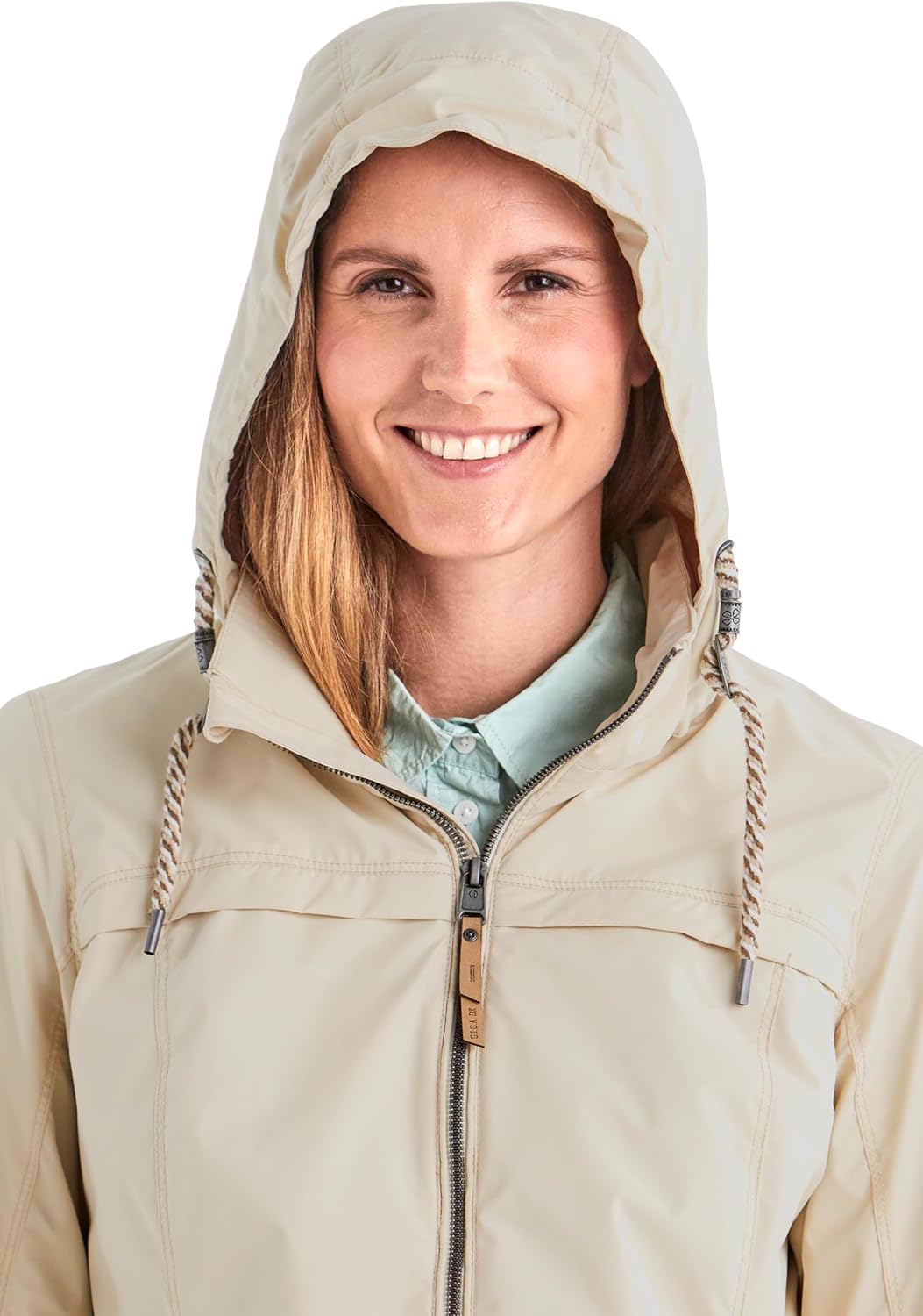 G.I.G.A. DX Damen Jamil Wmn Jckt A Funktionsjacke/Outdoorjacke mit abzippbarer Kapuze 46 ecru, 46 ec