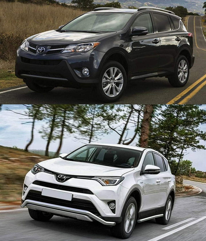 Fussmatten für Toyota Rav 4 IV von 2013 bis 01/2019, Rav IV Hybrid von 2016 bis 01/2019 - Autoteppic