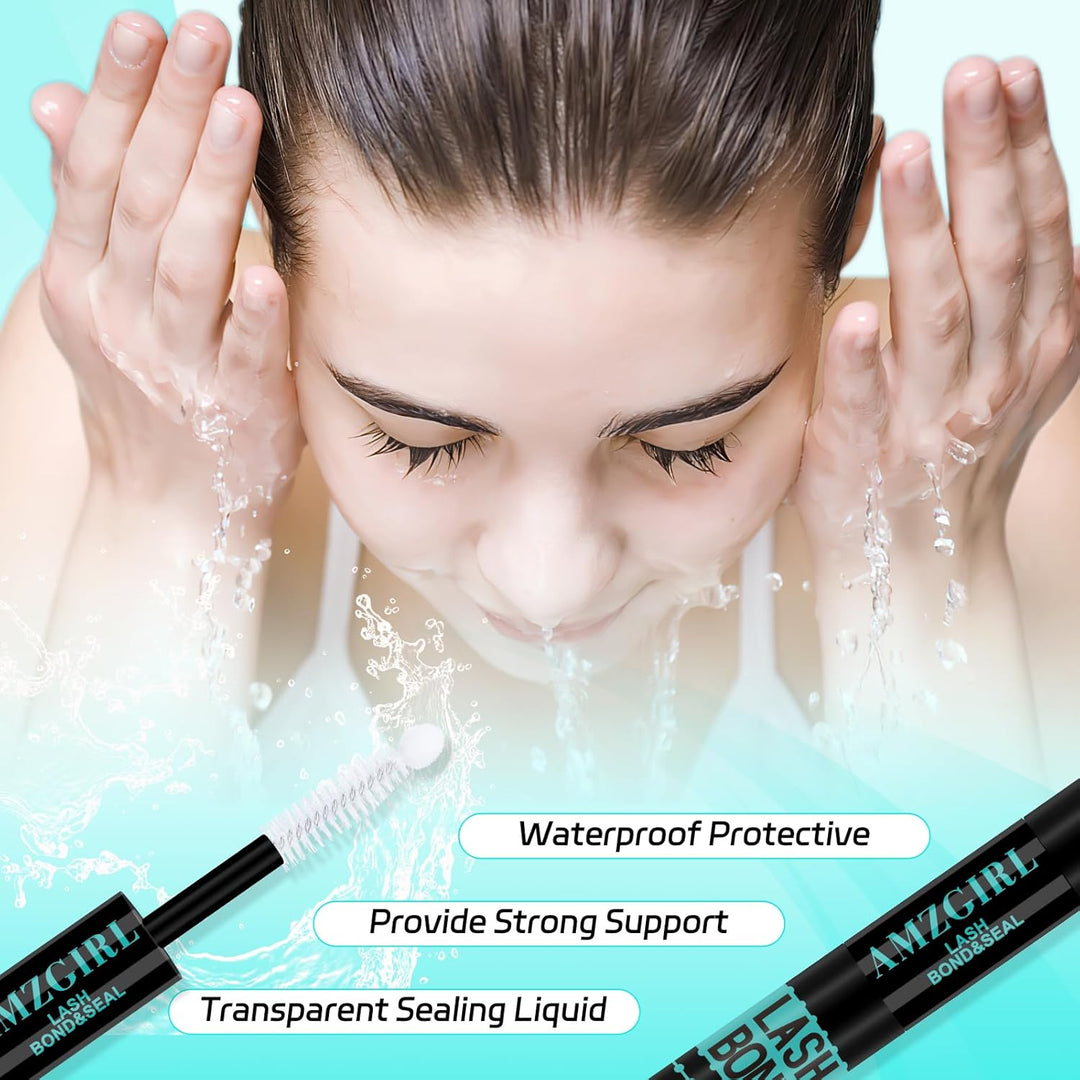 Lash Bond und Seal und Remover Kit Cluster Wimpern Kleber Entferner Wasserdicht DIY Wimpern Verlänge