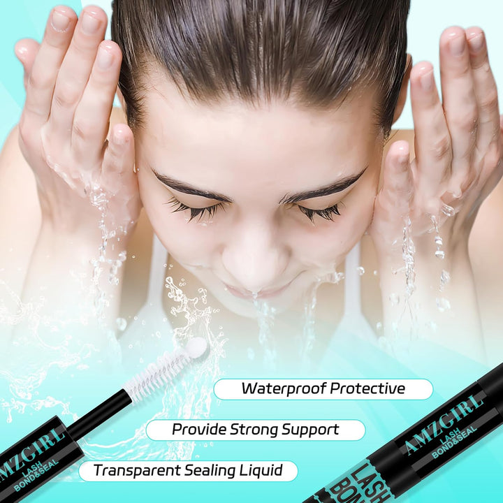 Lash Bond und Seal und Remover Kit Cluster Wimpern Kleber Entferner Wasserdicht DIY Wimpern Verlänge