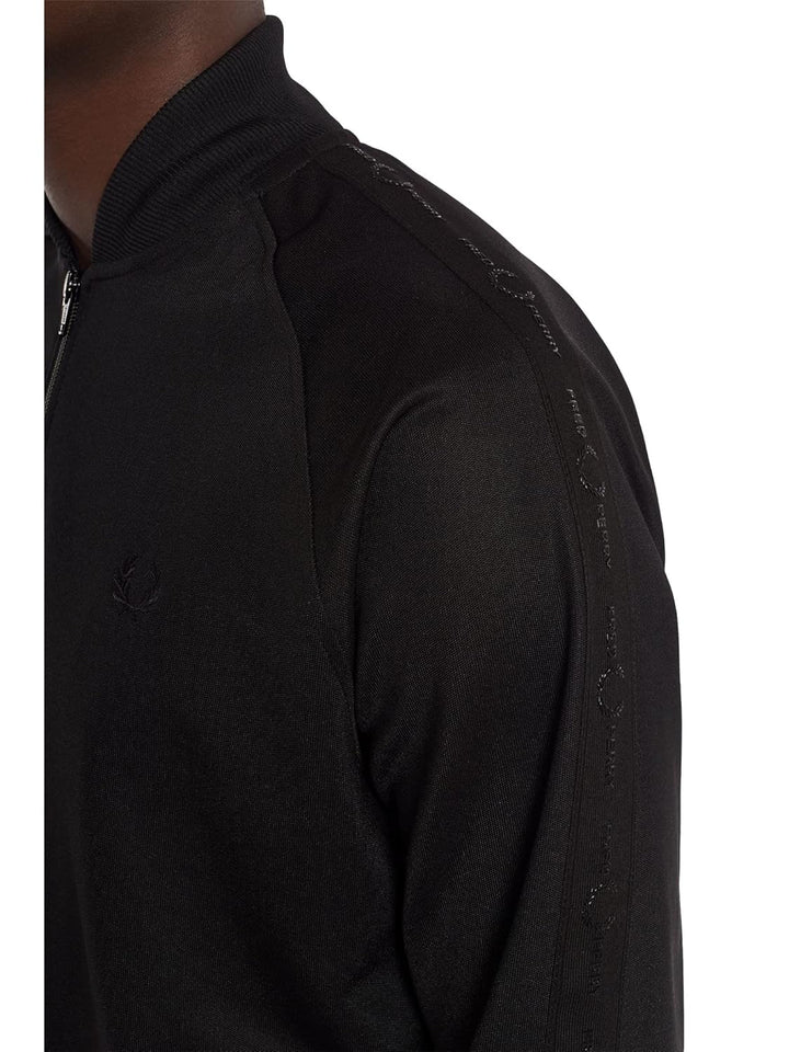 Fred Perry - Jacket Con Fettuccia Tono Su Tono, Con Colletto Bomber J3555 102