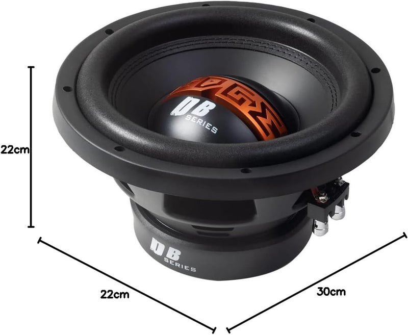 Edge Audio EDB10D2-E0 | DB-Serie 10 Zoll 1000 Watt Subwoofer