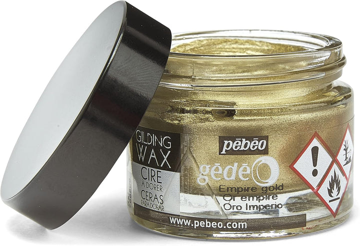 Gedeo 766506 Empire Gold Gilding Wax, Wachs, 30ml, Empire Gold