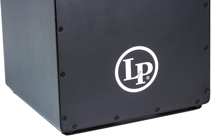 LP Latin Percussion Cajon Black Box 19" x 11" x 10,13" Front: Baltische Birke, Korpus: MDF, Typ: Wir