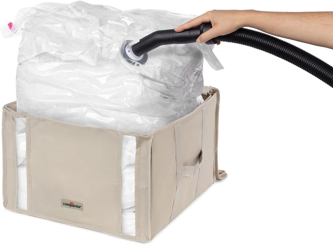 Compactor - Vakuumbeutel Grösse M kompakt - Staubsaugerkompression für Kleidung und Kissen - Luftdic