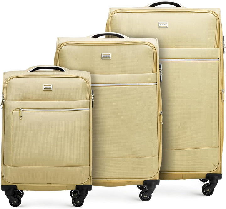 WITTCHEN MIRA Line Soft Travel Vanity Case Kosmetikkoffer Handtasche Polyester Kosmetiketui Kosmetik