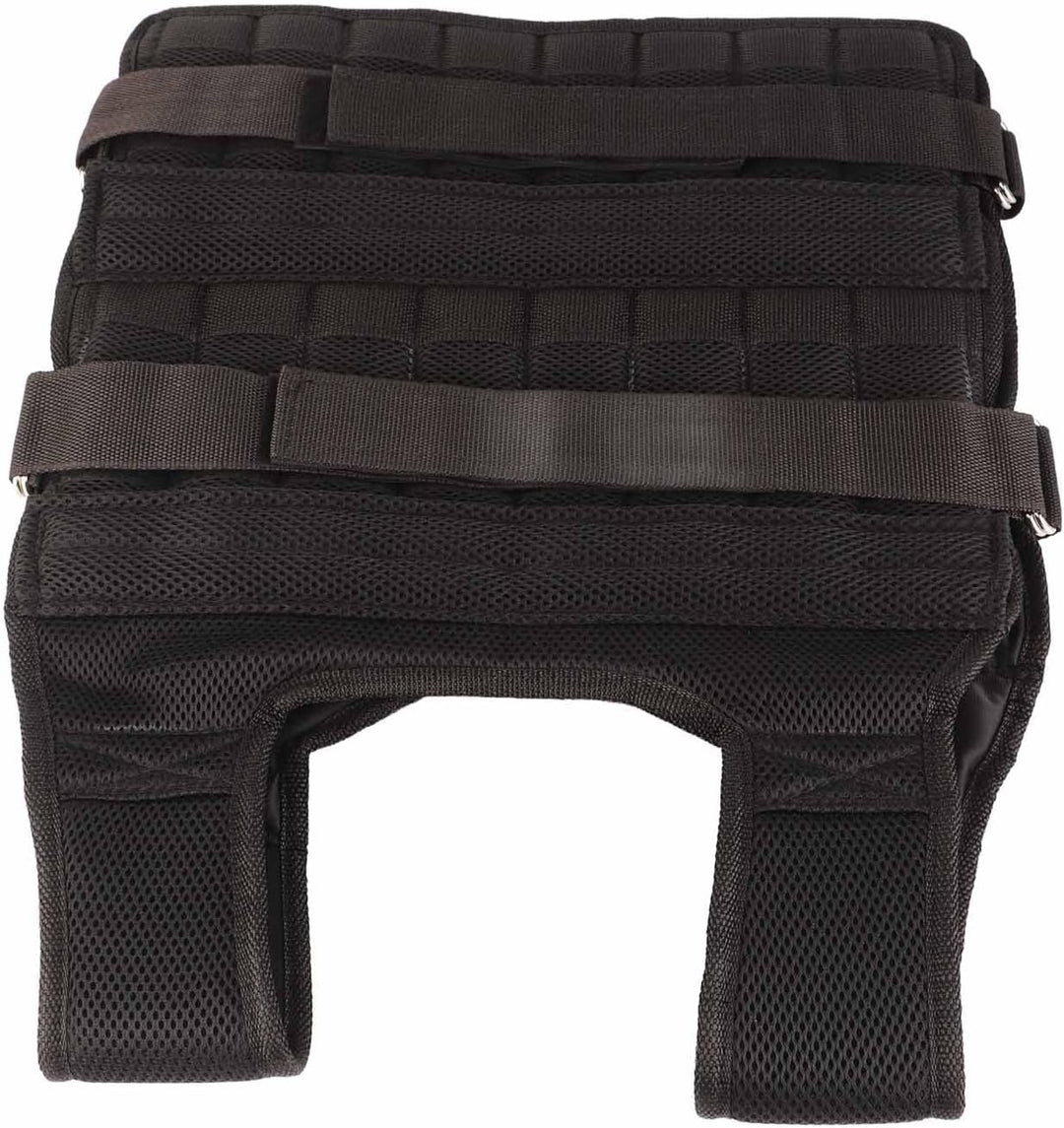 Generic Gewichtsweste, Atmungsaktive Mesh-Jacke für 15 Kg, für Krafttraining, Fitness, Verstellbare