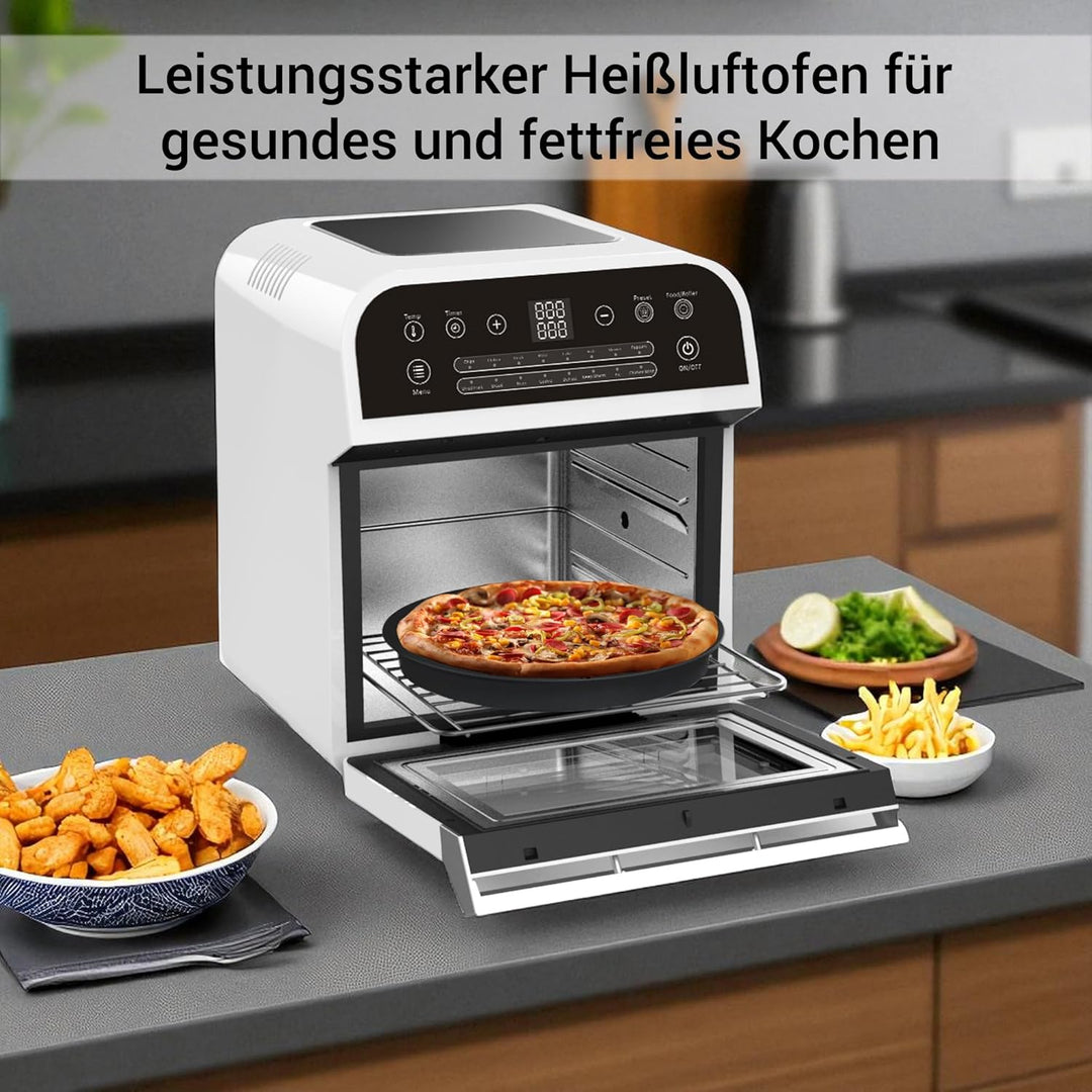 Syntrox 12 in 1 Multifunktionskocher Bolabus mit Touch Screen, gesundes Frittieren, Heissluftgarer,