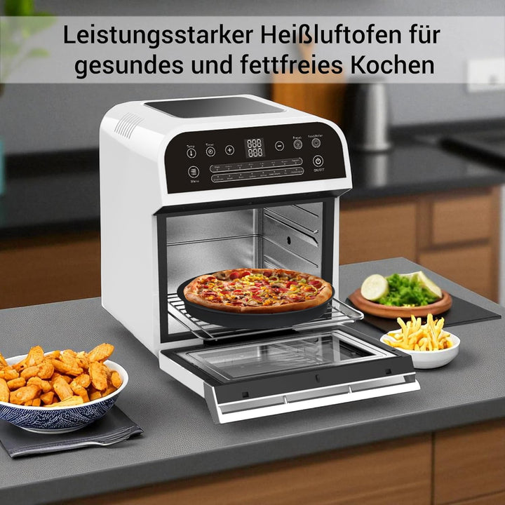 Syntrox 12 in 1 Multifunktionskocher Bolabus mit Touch Screen, gesundes Frittieren, Heissluftgarer,