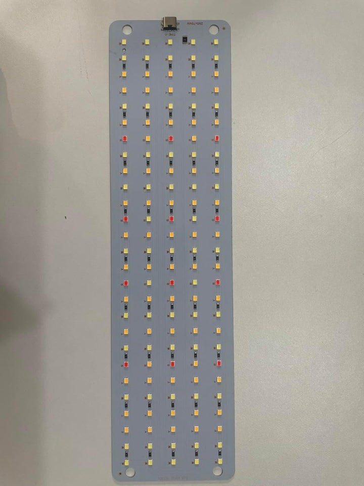1620 LEDs Pflanzenlampe, LED Vollspektrum, 12 Stück Pflanzenleuchte, Pflanzenlicht Wachsen licht mit