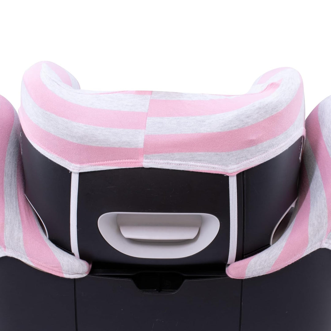 JYOKO Kids Bezug für Autositz Kompatibel mit Cybex Solution M und Pallas B - Fix (PINK Island), PINK