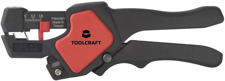 TOOLCRAFT TO-7752540 Abisolierzange Inkl. Kabelschneider, Inkl. Abisolierwerkzeug