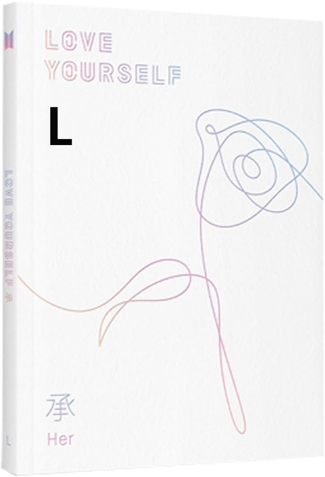 BTS Love Yourself Her (L Version) Album Bangtan Boys CD+Poster+Photobook+Photocard+Mini Book+Sticker