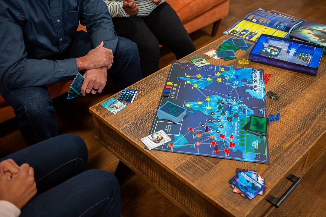 Z-Man Games , Pandemic , Board Game , Ages 8+ , 2-4 Players , 45 Minutes Playing Time