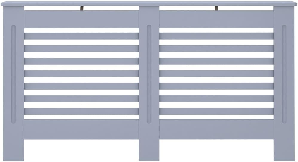 puraday Wohnzimmer Heizkörperabdeckung 152x19x81.5 cm MDF Heizkörper Verkleidung Abdeckung Dekorativ