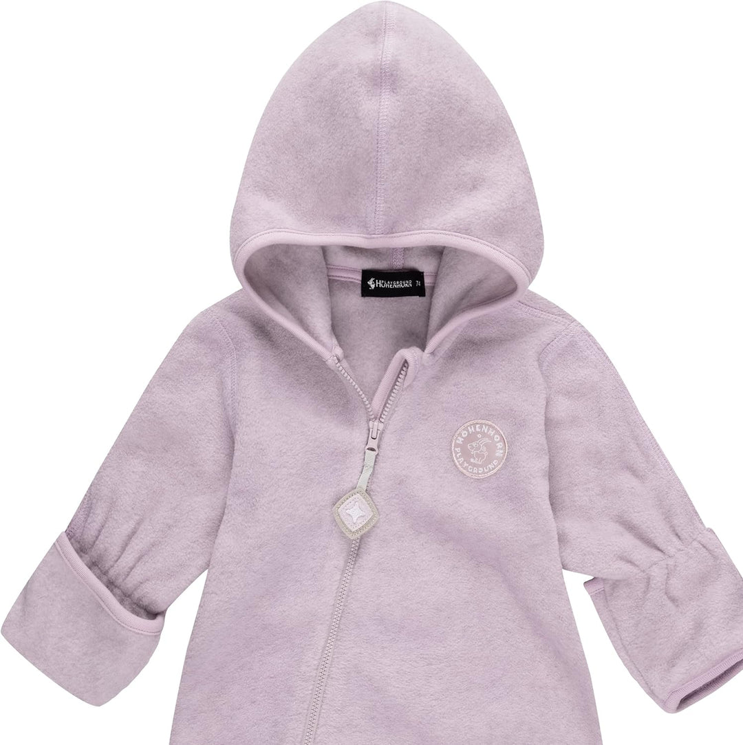 Höhenhorn Ibex Baby Fleece Overall Winter Herbst Strampler Kleinkind mit Kapuze 98 Rosa, 98 Rosa