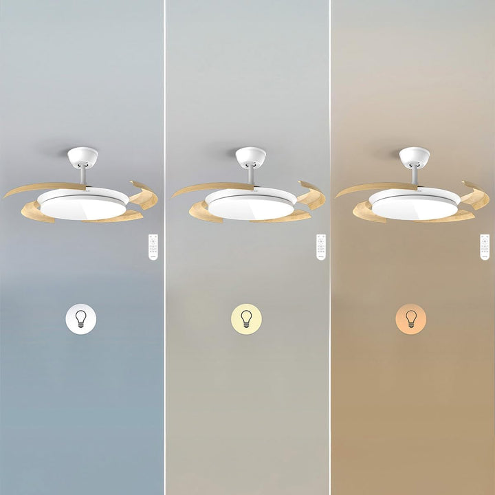 Cecotec Deckenventilator Aero 4500 Puzzle Invisible. 30 W, 6 Geschwindigkeiten, Fernbedienung, 7 cm