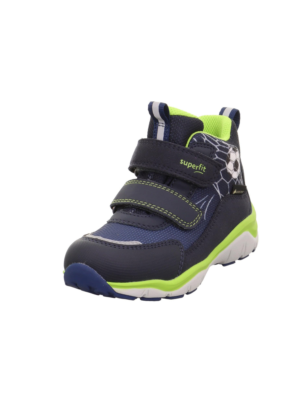 Superfit Jungen Sport5 Hohe Sneaker 21 EU Blau Hellgrün 8000, 21 EU Blau Hellgrün 8000