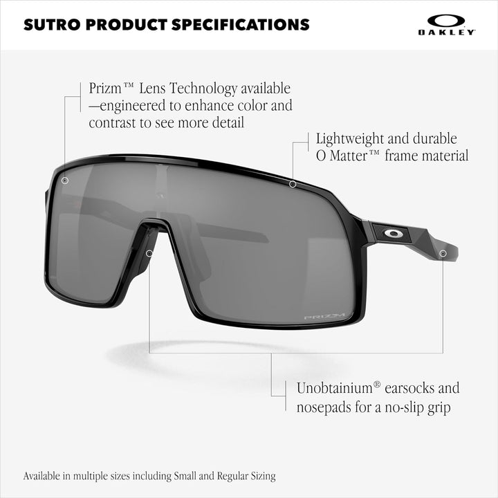 OAKLEY SUTRO Matte White/Clear Photo 37/13/140, 37/13/140