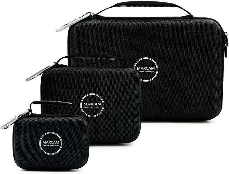 MAXCAM mit grossem Koffer Kompatibel mit DJI Pocket 2 Creator Combo + Ladetasche + Verlängerungsstan