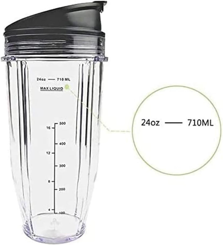 24Oz Ersatzbecher Kompatibel für BN401, BN701, SS101, BN400, BN800, BN801 Mixer