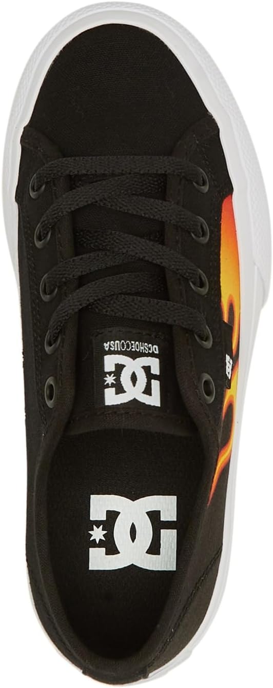 Dcshoes MANUAL Sneaker 32 EU Black Flames, 32 EU Black Flames