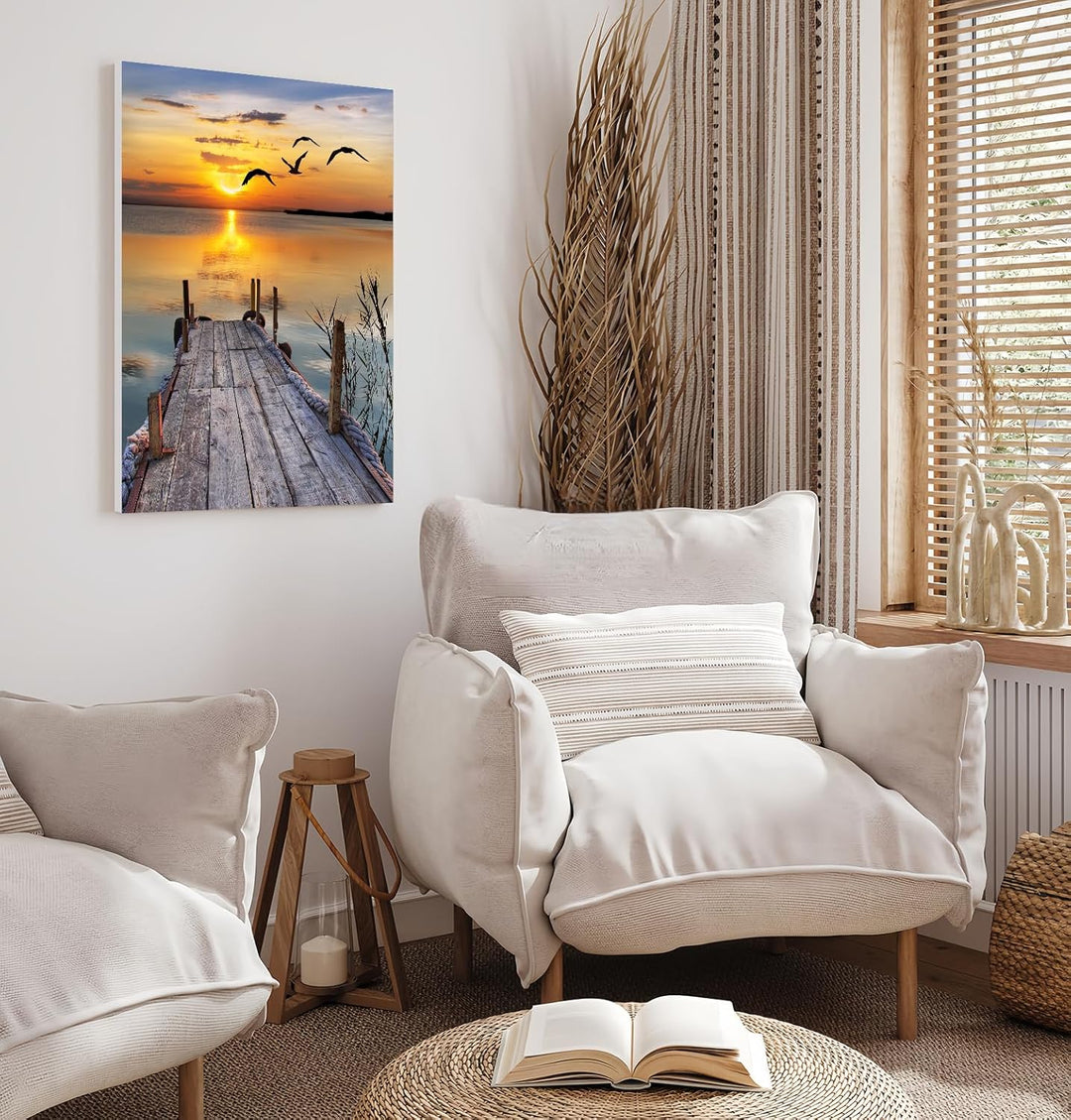 Malen Nach Zahlen Erwachsene Landschaft, Malen Nach Zahlen Knitterfreie Leinwand Bilder, Paint by Nu