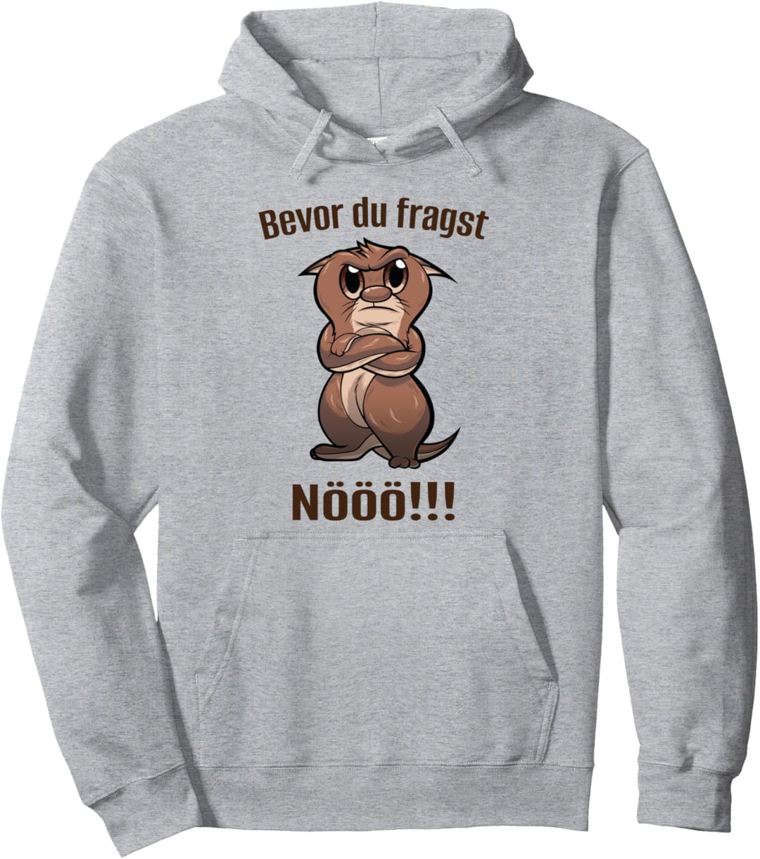 Bevor Du Fragst Otter Ohnoo Lustiges Spruch Pullover Hoodie
