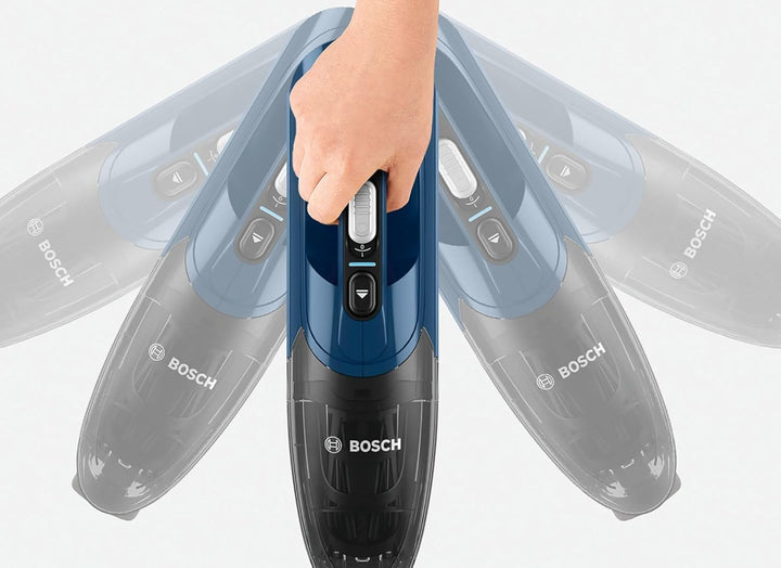 Bosch Elettrodomestici, BBHF216 Ready'y Serie 2 16 Vmax wiederaufladbare elektrische Besen, Night Bl