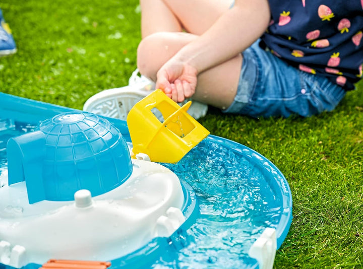 AquaPlay - Polar - Wasserbahn mit Eisberg, Stausee und Rampe für einen Wasserfall, inklusive Spielfi