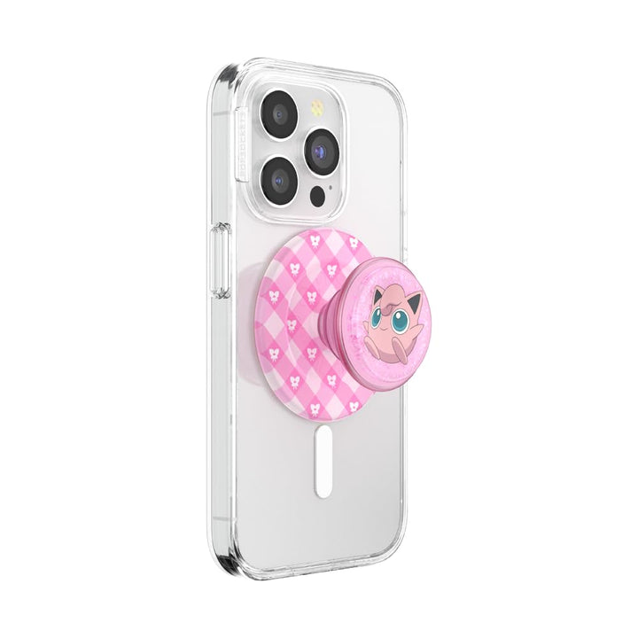 PopSockets runder Telefongriff kompatibel mit MagSafe, Adapterring im Lieferumfang enthalten, Telefo
