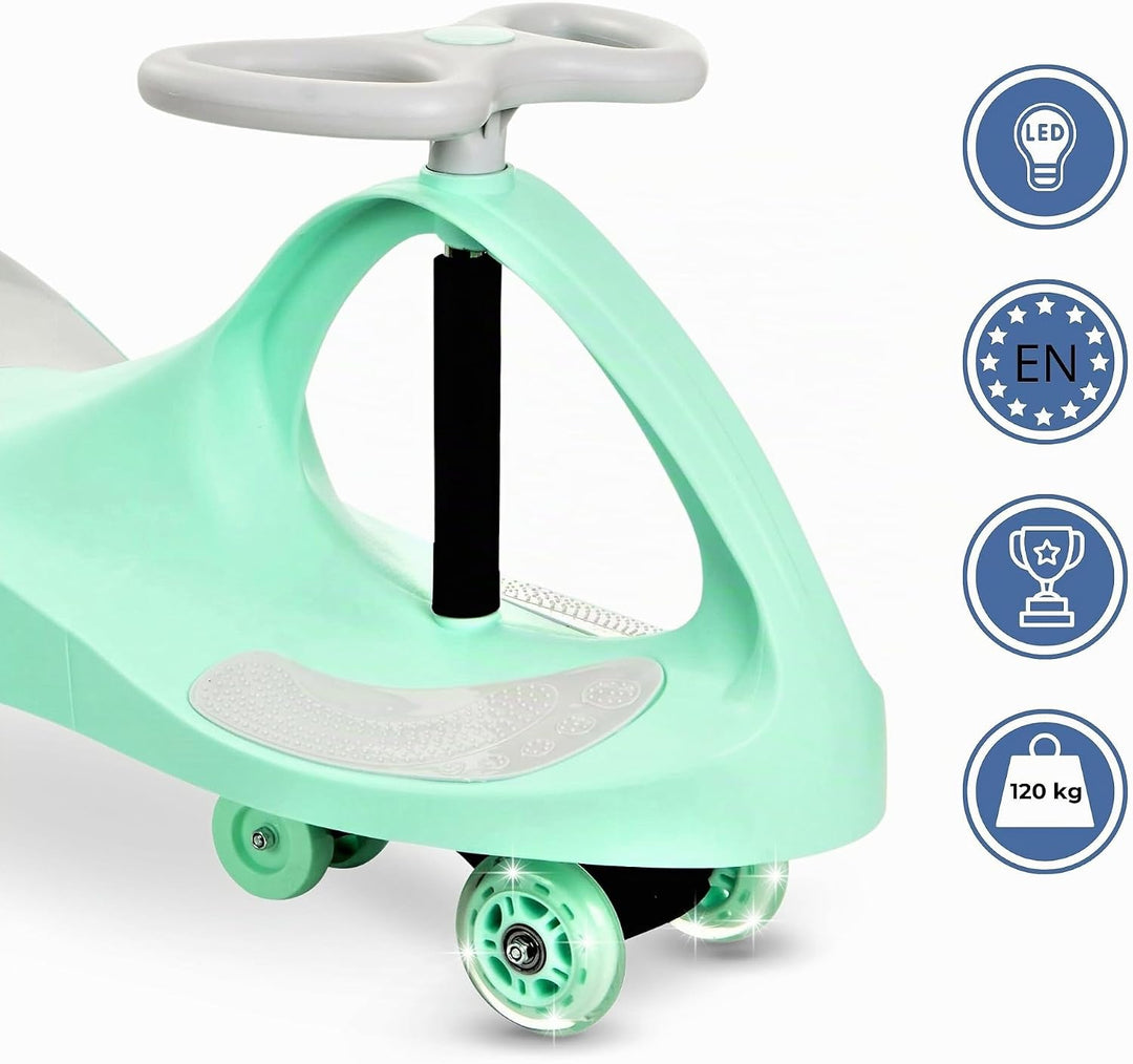 TWISTCAR Baby Car 3, Kleinkindauto, Fahrzeug für Jungen und Mädchen, Twist Car mit Lenkrad, Gummiräd