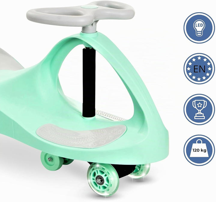 TWISTCAR Baby Car 3, Kleinkindauto, Fahrzeug für Jungen und Mädchen, Twist Car mit Lenkrad, Gummiräd