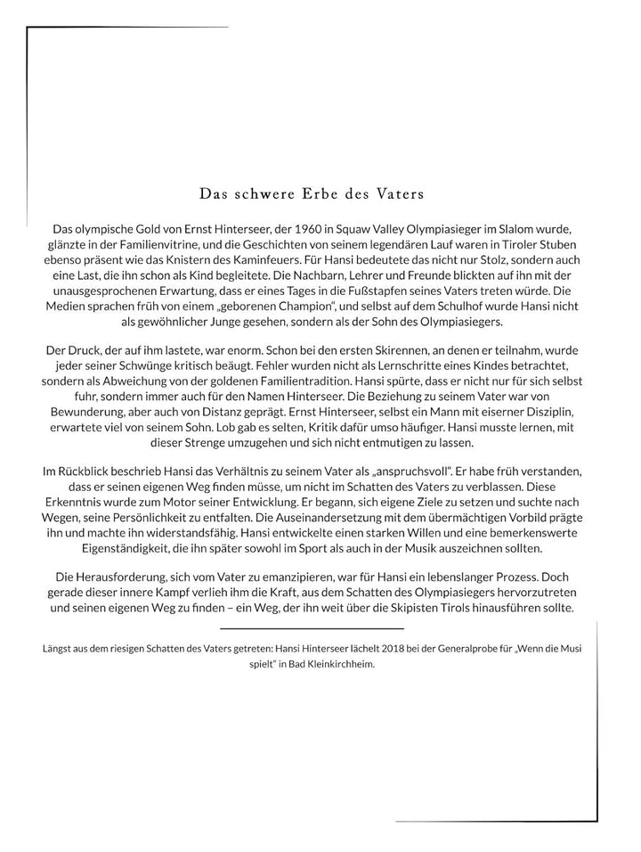 Ein Herz für die Heimat: Die Biografie über Hansi Hinterseer. Hochwertige Hardcoverausgabe, Gebunden