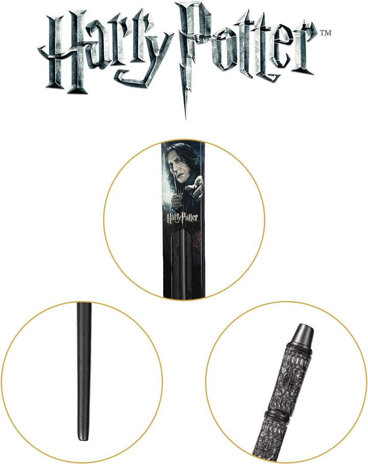 The Noble Collection - Severus Snape Wand In A Standard Windowed Box - 14in (35cm) Wizarding World W