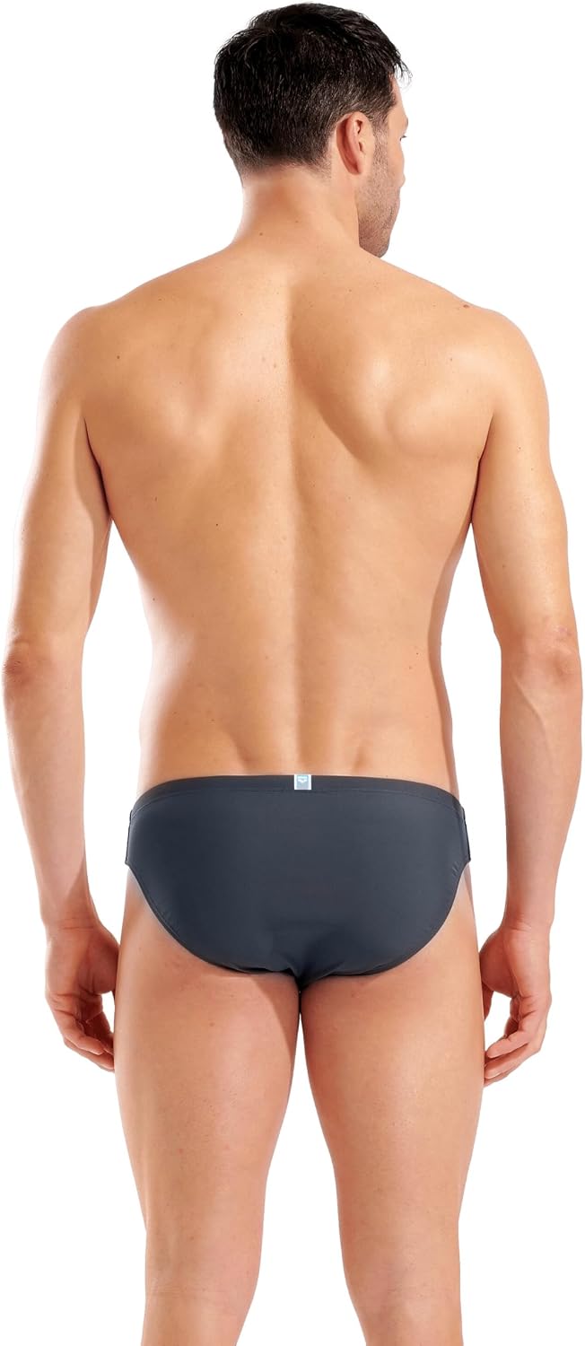 Arena Herren M Dynamo 5.5cm Brief R Swim Briefs 75 Asphalt-neon Blue, 75 Asphalt-neon Blue