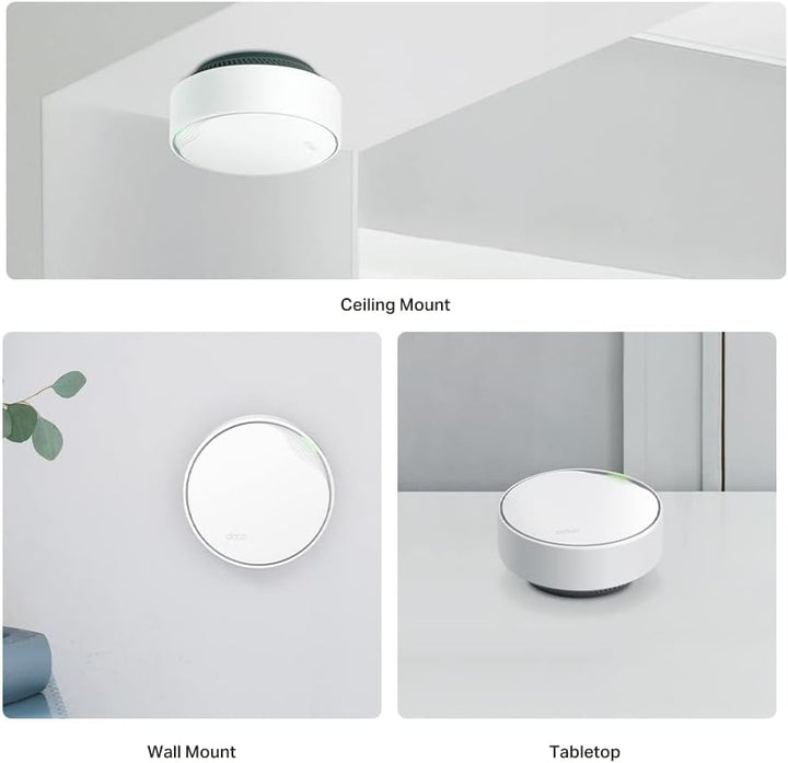 TP-Link Deco X50-PoE Wi-Fi 6 Mesh WLAN Set(1 Pack), AX3000 Dualband Router & Repeater(Unterstützt Po