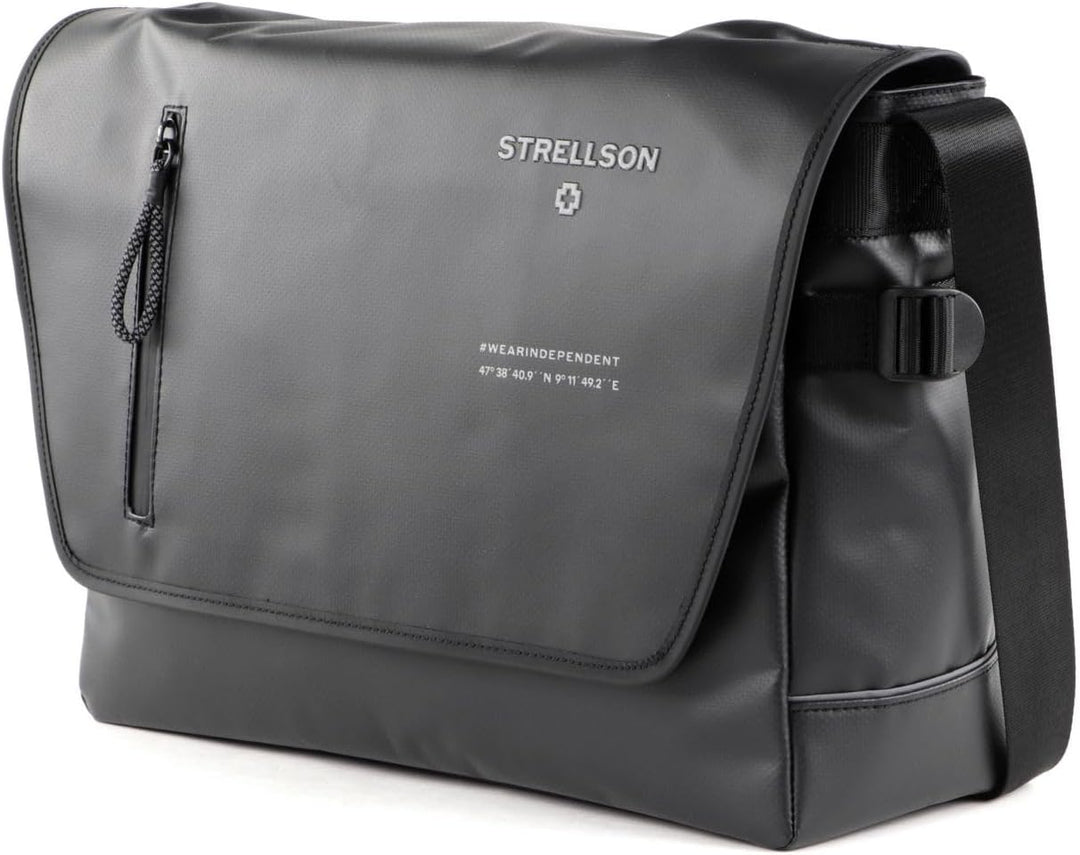 Strellson - stockwell 2.0 dorian messenger lhf Schwarz L Farbe:schwarz / Material:polyester,syntheti