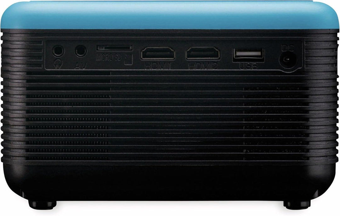 Lenco LPJ-500 - Bluetooth Beamer - Mini Beamer - DVD Player - 2800 Lumen - 30.000 Stunden Lebensdaue
