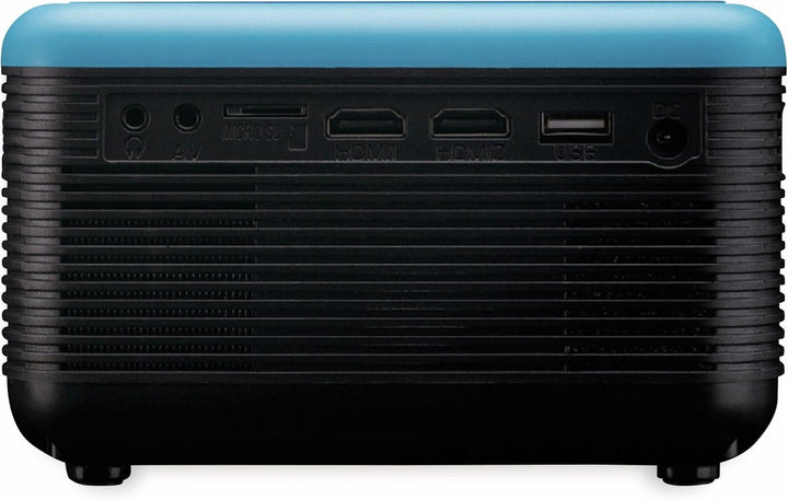 Lenco LPJ-500 - Bluetooth Beamer - Mini Beamer - DVD Player - 2800 Lumen - 30.000 Stunden Lebensdaue