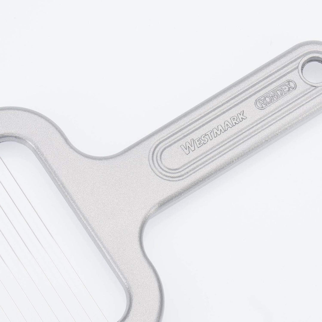 Westmark Pellkartoffel-/Mozzarellaschneider, Aluminium/Rostfreier Edelstahl, Rondex, Silber, 6080226