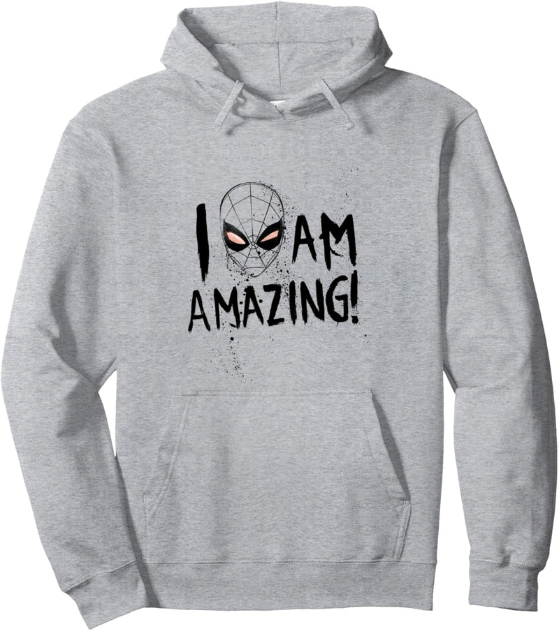 Marvel Spider-Man I Am Amazing Portrait Pullover Hoodie