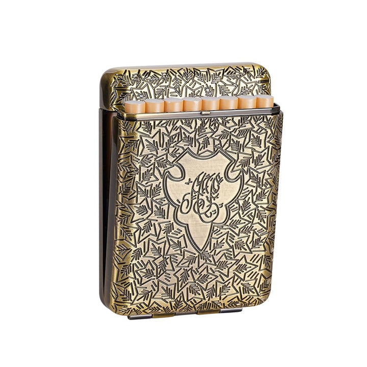 RWXCOW Zigarettenetui Aus Metall, Für Mann Und Frau, Für 14 Zigaretten, Peaky Blinders Merchandise,