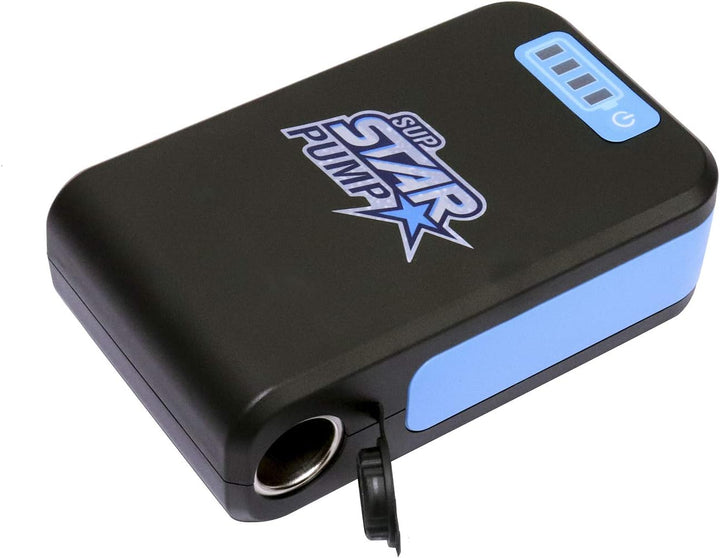 STAR PUMP 8 SUP Pump 12V Super Electric Pump E-Pumpe mit Akku Powerbank