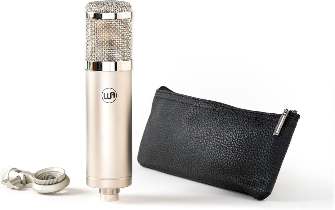 Warm Audio - WA-47jr SE Grossmembran-Kondensatormikrofon mit Nierencharakteristik Silber, Silber
