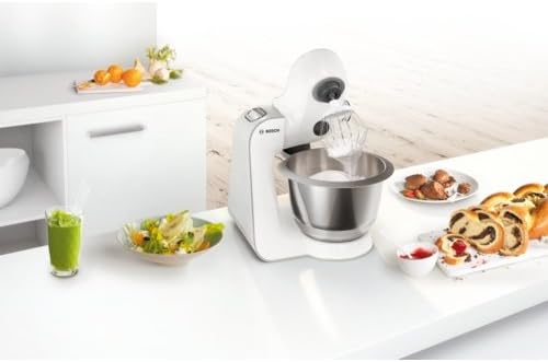 Bosch mum58234 – Küchenmaschine (Farbe Weiss, Edelstahl, massive, Mix)