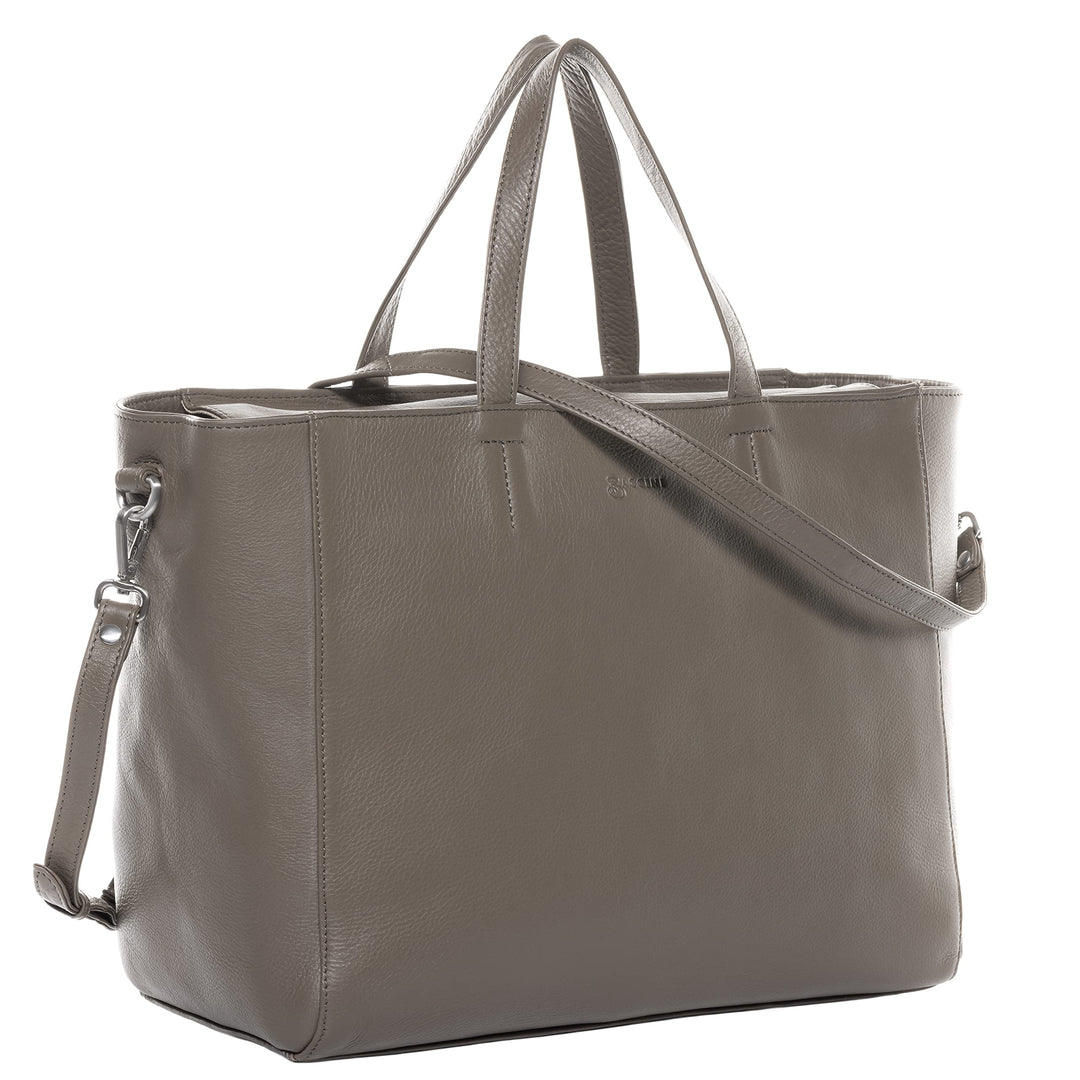 BACCINI Handtasche mit langen Henkeln RENA aus Nappa-Leder I Henkeltasche für Damen I Schultertasche