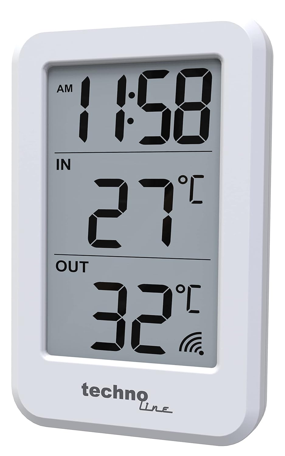 Temperaturstation WS9172, Innentemperatur, Aussentemperatur, Uhrzeit, schlicht einfach und gut!