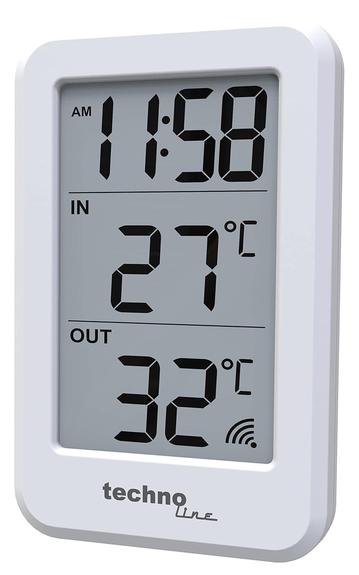 Temperaturstation WS9172, Innentemperatur, Aussentemperatur, Uhrzeit, schlicht einfach und gut!