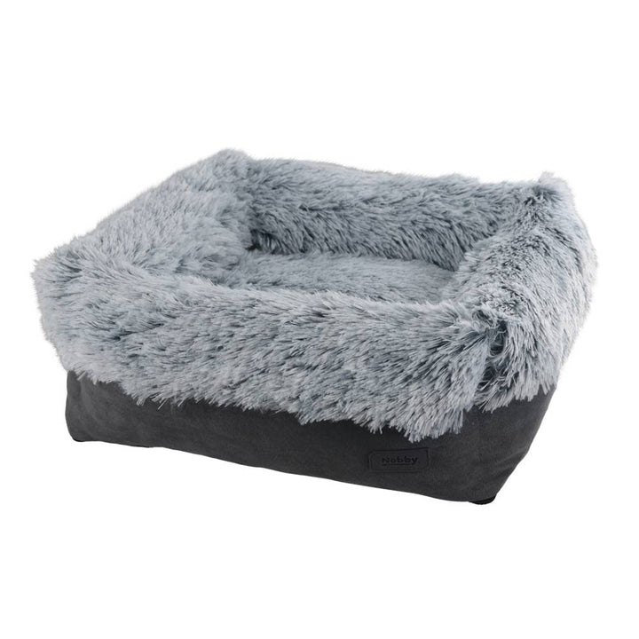 Nobby 61762 Komfortbett eckig NURU grau; L x B x H: 80 x 70 x 23 cm